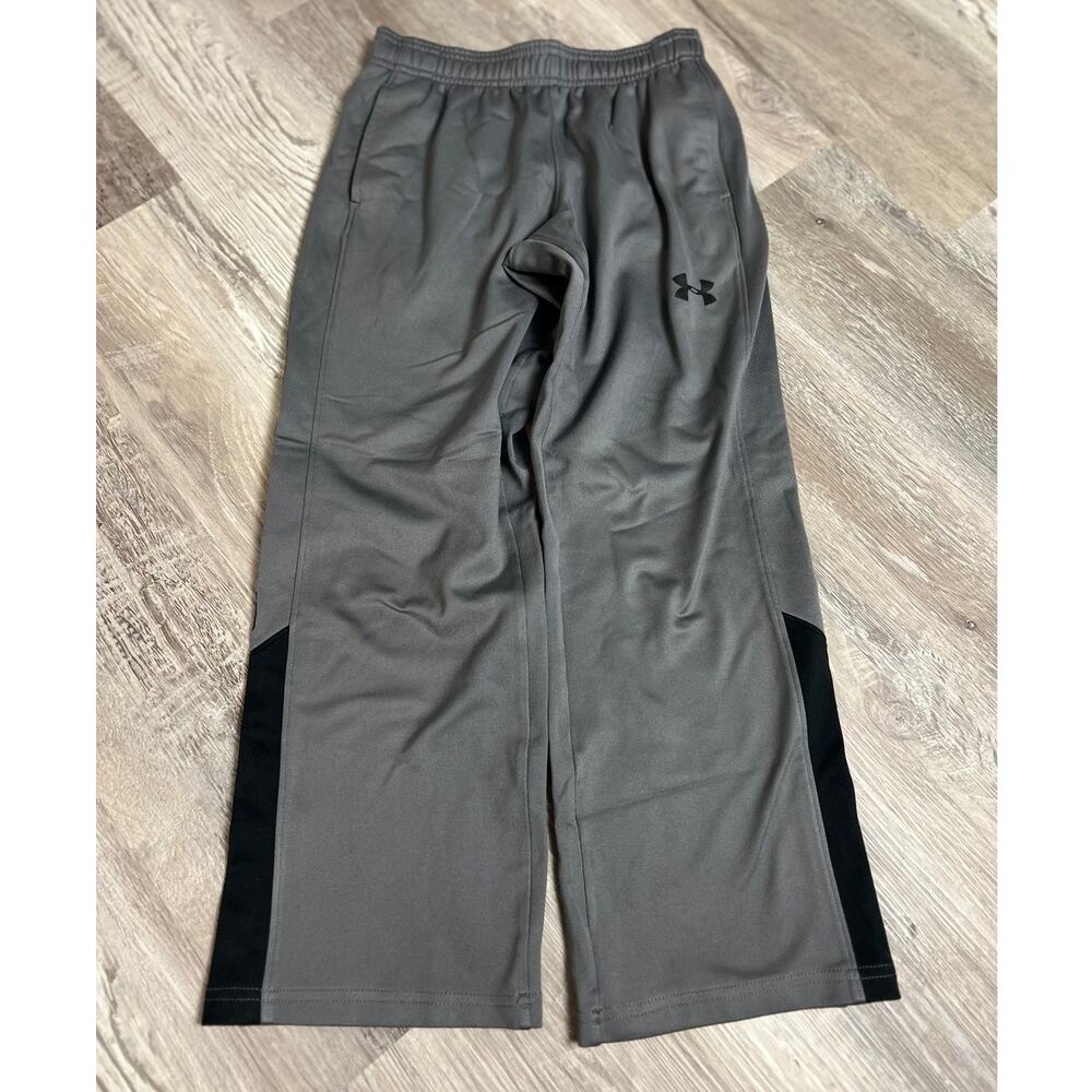 Under Armour Youth Gray Athleisure Streetwear Pants HeatGear Loose Fit YSM